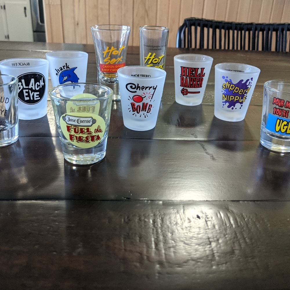 Bundle of 10 Shotglasses
